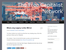 Tablet Screenshot of freecapitalists.org